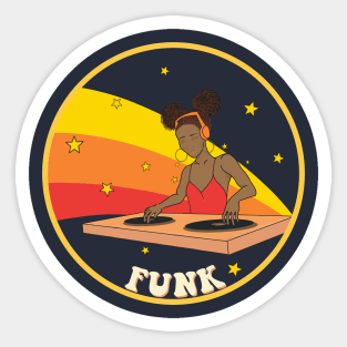 We got the funk Sticker